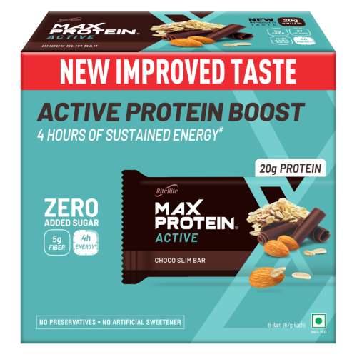 RiteBite Max Protein: Active Choco Slim [Pack of 6] - 402gm