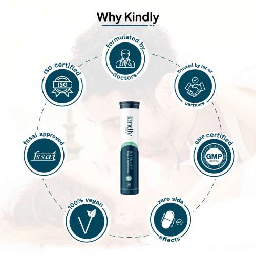 Kindly Health: Intensify - Ultimate Libido Booster - 30 Tablets