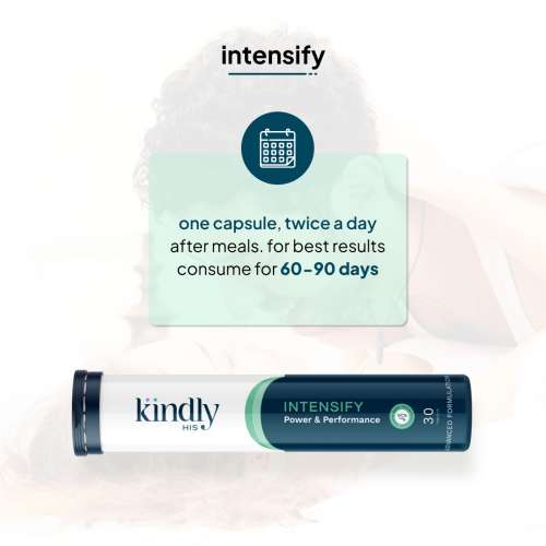 Kindly Health: Intensify - Ultimate Libido Booster - 30 Tablets