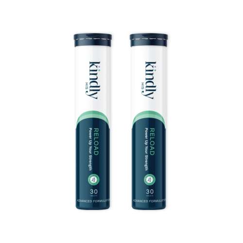 Kindly Health: Reload - Essential Erection Booster - Pack of 2 (60 Tablets)
