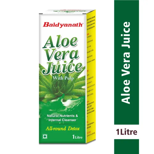 Baidyanath: Aloe Vera Juice - All Natural tonic for Immunity |Better digestion and Glowing skin- 1L