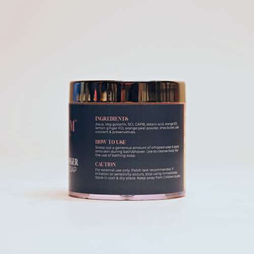 Earthhium: Orange Lemon Ginger Whipped Cream Soap
