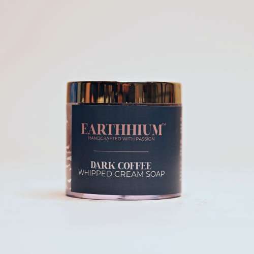 Earthhium: Dark Coffee Whipped Cream Soap