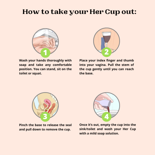 GOLI SODA: Her Cup Reusable Menstrual Cup for Women - Yellow