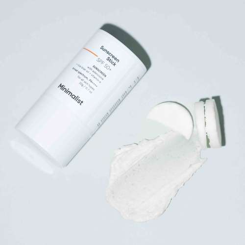 Minimalist: SPF 50 Sunscreen Stick with Broad spectrum SPF 50 PA++++ - 20gm