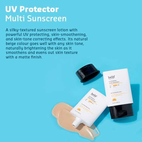 Belif: UV Protector Multi Tinted Sunscreen SPF50+ / PA++++ - 50ml