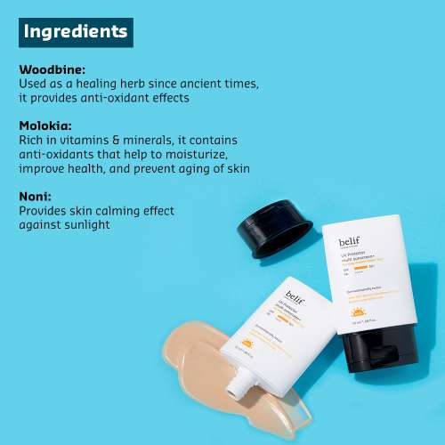 Belif: UV Protector Multi Tinted Sunscreen SPF50+ / PA++++ - 50ml