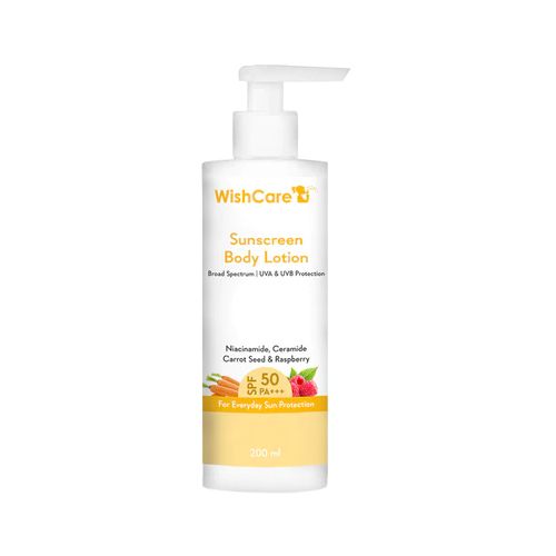 WishCare: SPF50 Sunscreen Body Lotion - 200ml