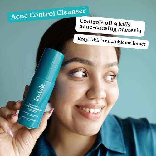 Foxtale:  Acne Control Cleanser with Salicylic Acid & Niacinamide   100ml