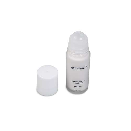 Necessary: Natural Roll-On Deodorant White Musk - 50ml Necessary: Natural Roll-On Deodorant White Musk - 50ml