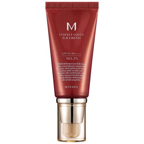 Missha: M Perfect Cover BB Cream SPF42/PA+++ (No.25/Warm Beige) - 50ml