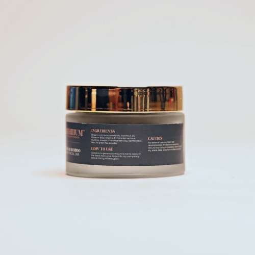 Earthhium: Matcha & Bamboo Instant Facial Jar