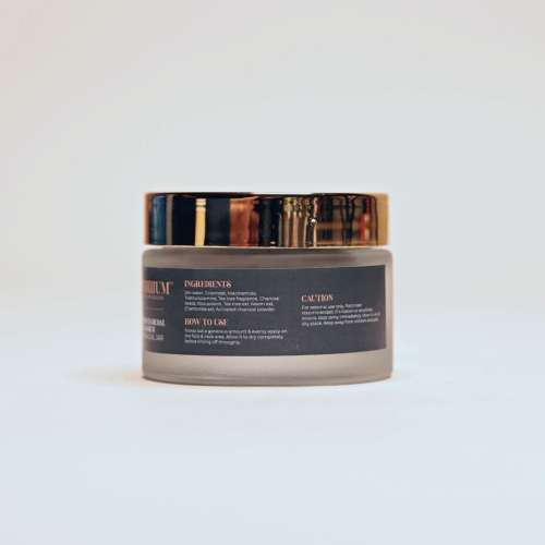 Earthhium: Activated Charcoal Gel Scrub Instant Facial Jar