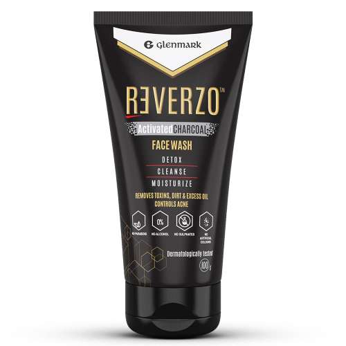 Reverzo: Activated Charcoal Face Wash - 100 ml