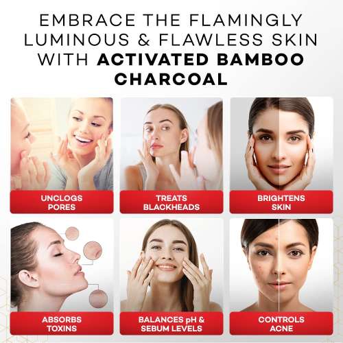 Reverzo: Activated Charcoal Face Wash - 100 ml