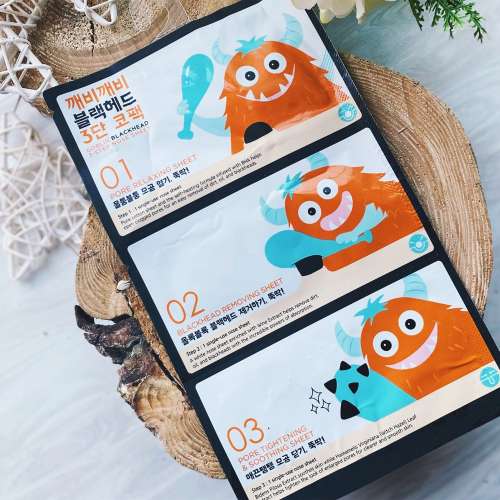 Apieu: Goblin Blackhead 3-Step Nose Pack - 7gm