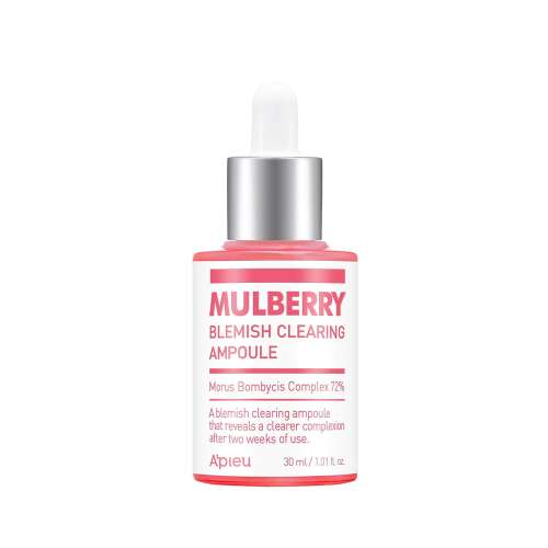 Apieu: Mulberry Blemish Clearing Ampoule | Korean Skincare | Healthy Glow | Hydration | 30ml