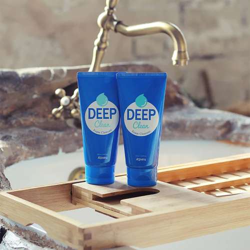Apieu: Deep Clean Foam Cleanser 2ea | Skin Care | Healthy Glow | Hydration | Daily Care | 130ml