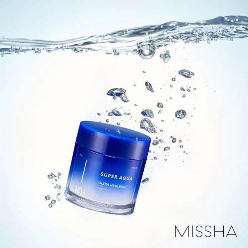 Missha: Super Aqua Ultra Hyalron Cream - 70ml Missha: Super Aqua Ultra Hyalron Cream - 70ml