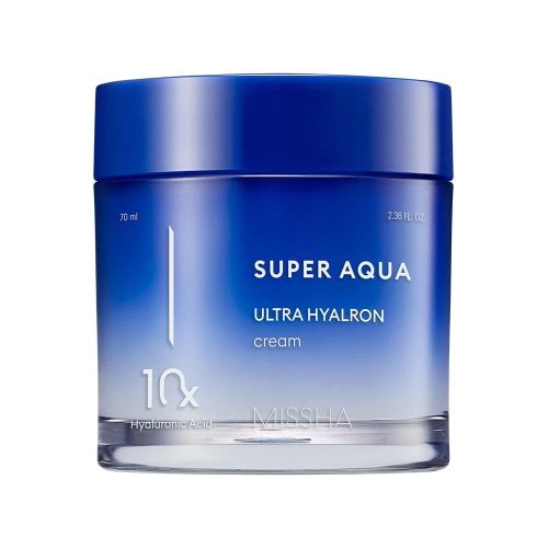 Missha: Super Aqua Ultra Hyalron Cream - 70ml Missha: Super Aqua Ultra Hyalron Cream - 70ml