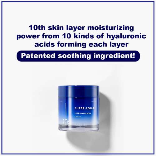 Missha: Super Aqua Ultra Hyalron Cream - 70ml Missha: Super Aqua Ultra Hyalron Cream - 70ml