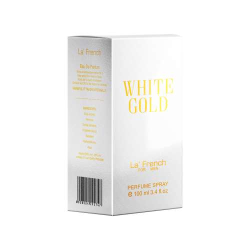 La' French: White Gold Eau De Perfum - 100ml