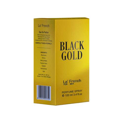 La' French: Black Gold Eau De Perfum - 100ml