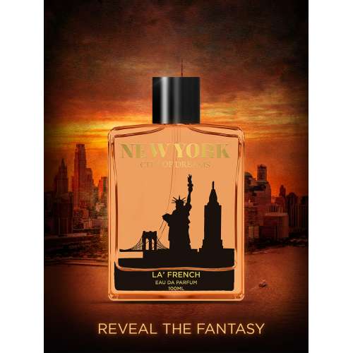 La' French: New York City of Dream Eau De Perfum - 100ml