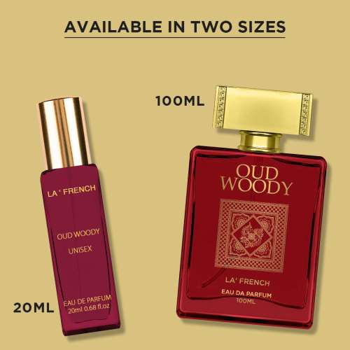La' French: Luxury oudh Perfume Gift Set - Adventure Oud, Romance Oud, Al Hisan & Oud Woody for men & women - Pack of 4 - 20 ml Each