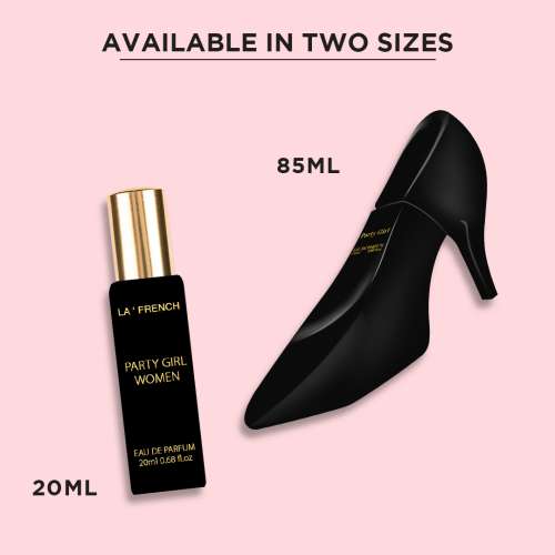 La' French: Organic Luxury Perfumes Gift Set - Hottie, Classy, Dream, Party Girl perfume for Women - Pack of 4 - 20ml Each
