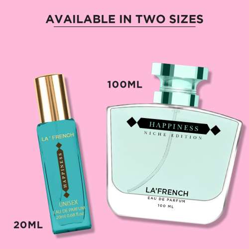 La' French: Luxury Perfumes Gift Set - Euphoria, Happiness, Invoke, Mood Swing for Men & Women Perfumes -  Pack of 4 - 20ml Each