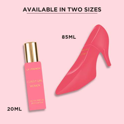La' French: Organic Luxury Perfumes Gift Set - Hottie, Classy, Dream, Party Girl perfume for Women - Pack of 4 - 20ml Each