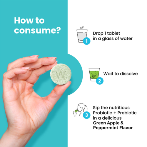 Wellbeing Nutrition: Daily Probiotic + Prebiotic - 42 Tabs