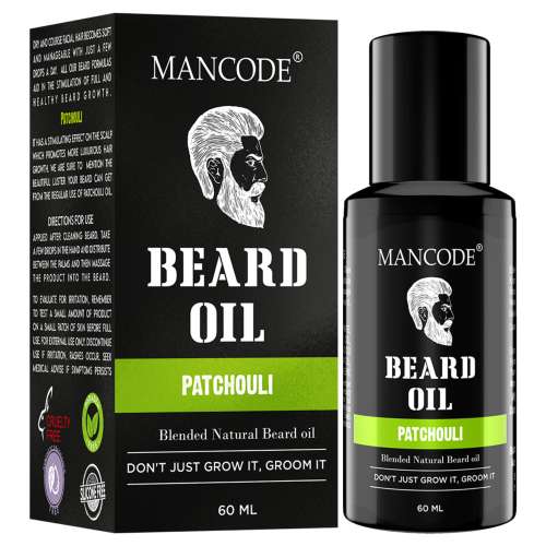 Mancode: Beard Oil - Patchouli - 60ml Mancode: Beard Oil - Patchouli - 60ml