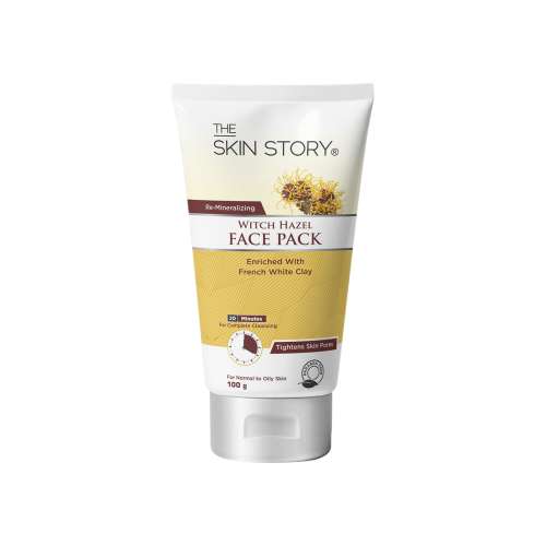 The Skin Story: Re- Mineralizing Witch Hazel Face Pack - 100 gm