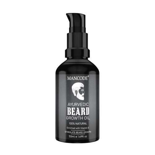 Mancode: Ayurvedic Beard Growth Oil for men - 50ml