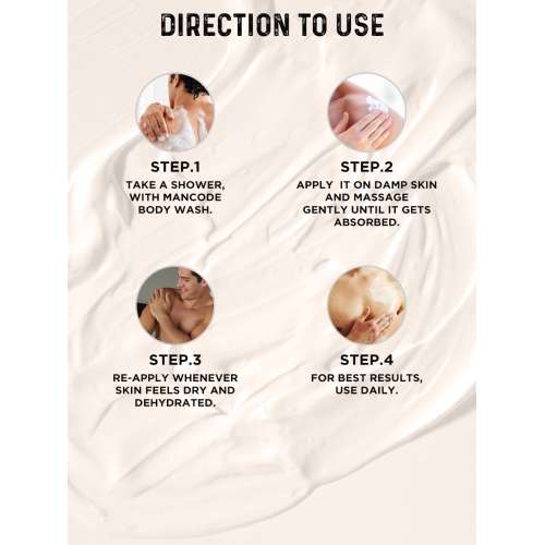 Mancode: Cocoa Butter Body Yogurt Moisturizer - 100gm