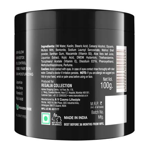 Mancode: 3 in 1 Fairness Facial - 100gm