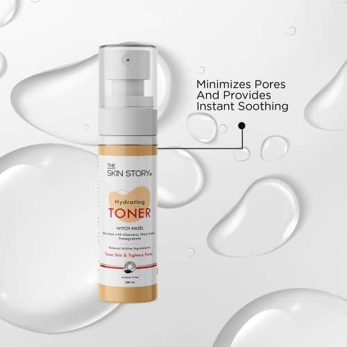 The Skin Story: Hydrating and Pore Minimizing Toner - Witch Hazel - No Alcohol - 100 ml