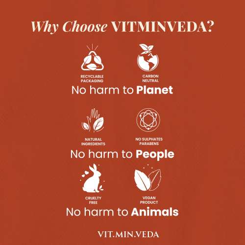 VITMINVEDA: Natural Parijat Herbal Soap Bar - 125 gm