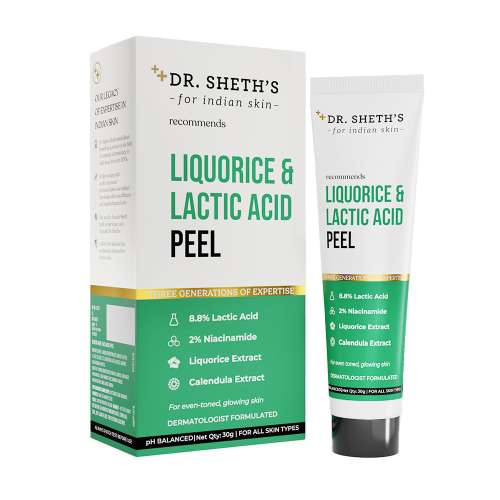 Dr. Sheth's: Liquorice & Lactic Acid Peel - 30gm
