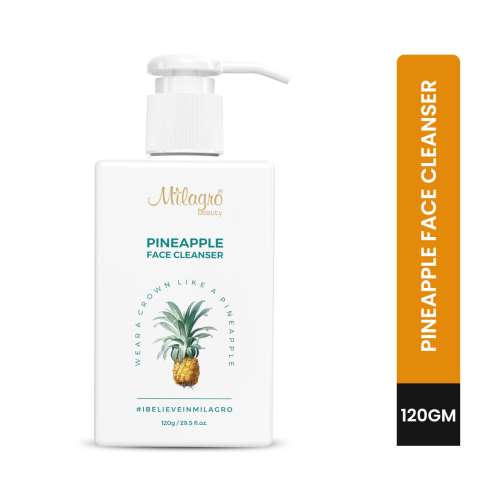 Milagro Beauty: Pineapple Face Cleanser - 120gm Milagro Beauty: Pineapple Face Cleanser - 120gm