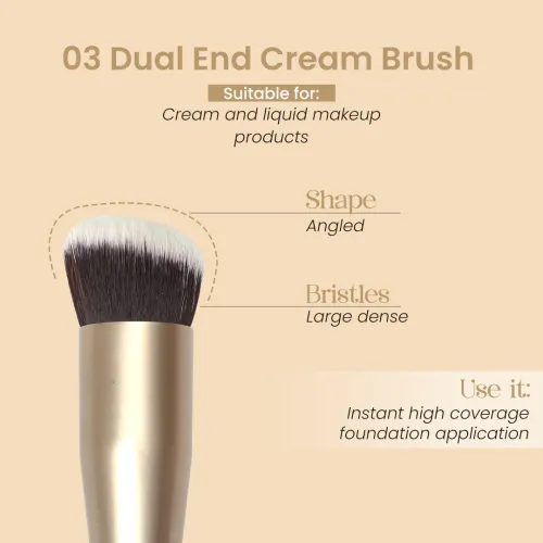 Milagro Beauty: Cream Brush 03