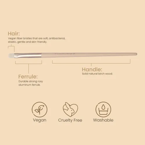 Milagro Beauty: Eyeshadow Brush 51