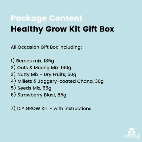 Omay Foods: Healthy Grow Kit Gift Box