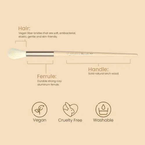 Milagro Beauty: Highlighter Brush 06