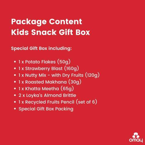 Omay Foods: Kids Snacks Gift Box