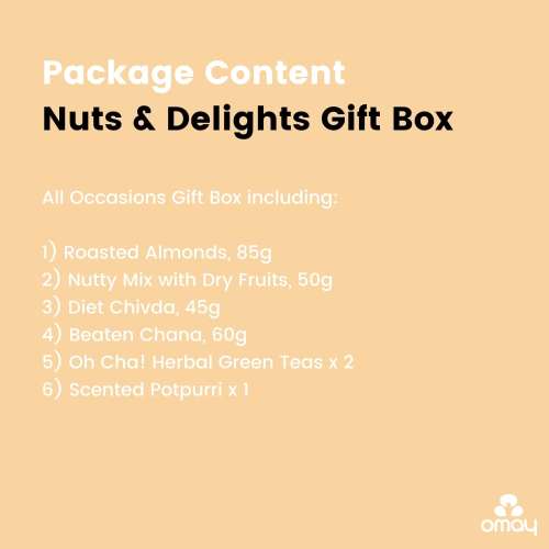 Omay Foods: Nuts & Delights Gift Box