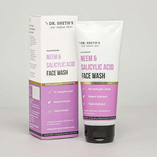 Dr. Sheth's: Neem & Salicylic Acid Face Wash - 100gm