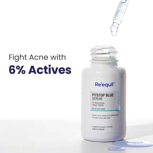 Reequil: Pitstop Blue Niacinamide Serum- 25ml